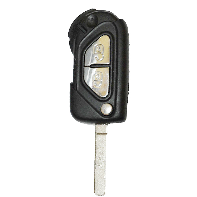 Yosemy 2 Knopf Schlüsselhülle Etui Schlüssel kompatibel Citroen